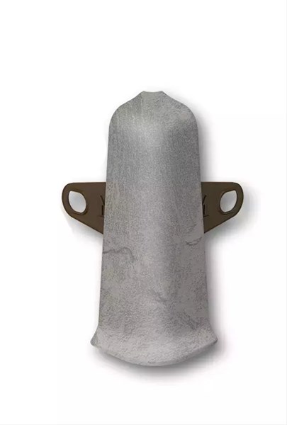 Наружный угол с крепежом для плинтуса 55мм "Деконика" 547 Лофт светло-темный dec_id_55_68