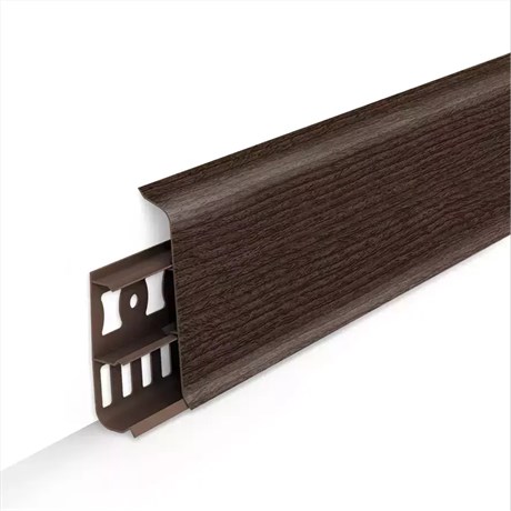 Плинтус с к/к 70 мм 2,2 м "Деконика" 301 Венге dec_id_70_6