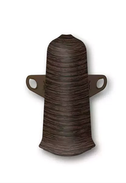 Наружный угол с крепежом 70 мм "Деконика" 301 Венге dec_id_70_8