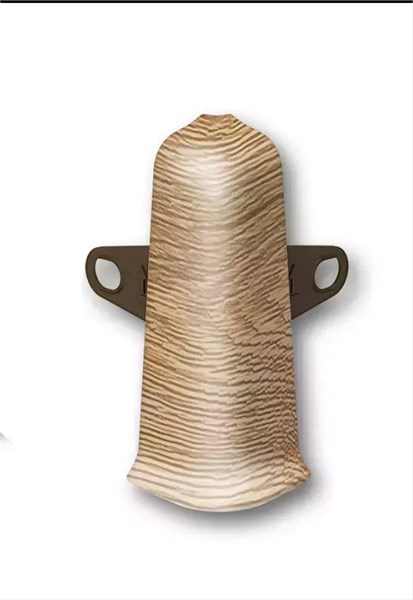 Наружный угол с крепежом 70 мм "Деконика" 221 Дуб янтарный dec_id_70_18