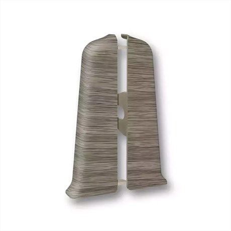 Торцевые (пара) 70 мм "Деконика" 296 Орех серый dec_id_70_75