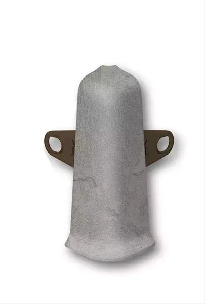 Наружный угол с крепежом 70 мм "Деконика" 547 Лофт светло - серый dec_id_70_153