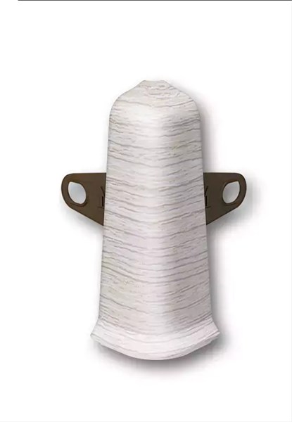 Наружный угол с крепежом 70 мм "Деконика" 253 Ясень серый dec_id_70_138