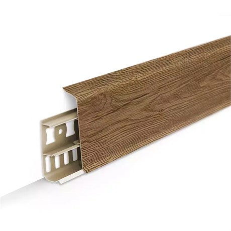 Плинтус с к/к 70 мм 2,2 м "Деконика" 211 Дуб рустик dec_id_70_106