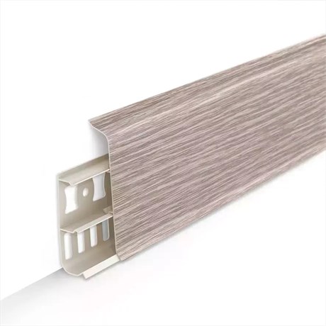 Плинтус с к/к 85 мм 2,2 м "Деконика" 229 Дуб латте dec_id_85_41