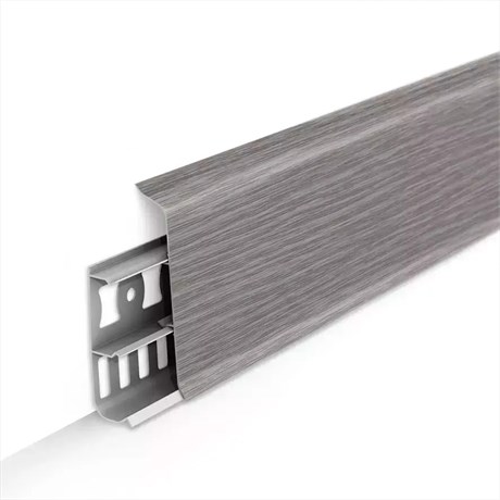 Плинтус с к/к 85 мм 2,2 м "Деконика" 210 Дуб пепельный dec_id_85_96