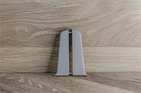 Торцевые (пара) 85 мм "Деконика" 036 Платиново - серый dec_id_85_140