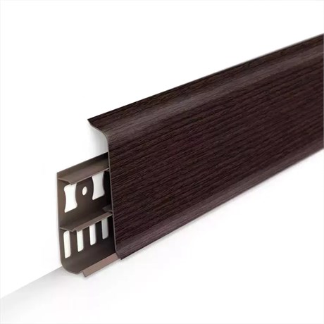 Плинтус с к/к 85 мм 2,2 м "Деконика" 351 Каштан dec_id_85_156