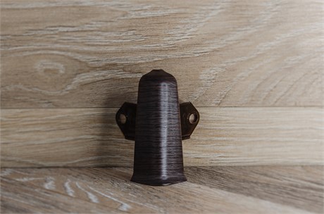 Наружный угол с крепежом 85 мм "Деконика" 351 Каштан dec_id_85_158