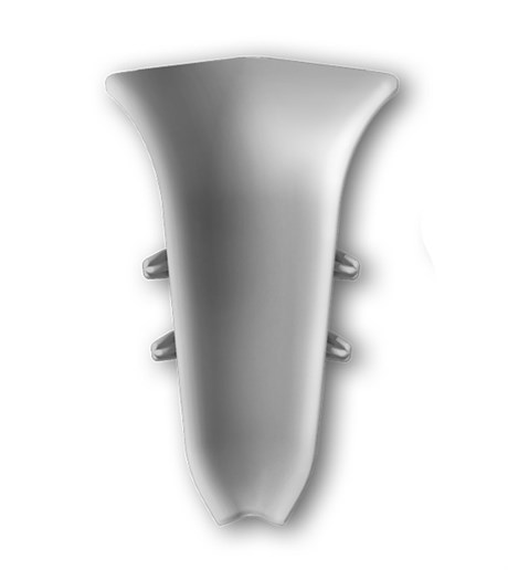 Внутренний угол 55мм "Идеал Классик" 081 Металлик серебристый ideal_55_197