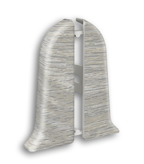 Торцевые (пара) 55мм "Идеал Классик" 253 Ясень серый ideal_55_185