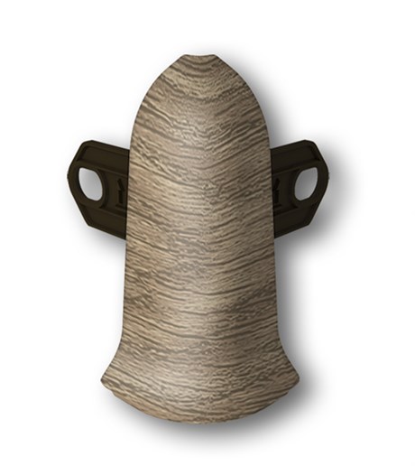 Наружный угол с крепежом 55мм "Идеал Классик" 321 Падук ideal_55_108