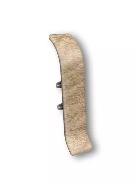 Соединитель для плинтуса 70мм "Идеал Классик" 272 Сосна золотистая ideal_70_19