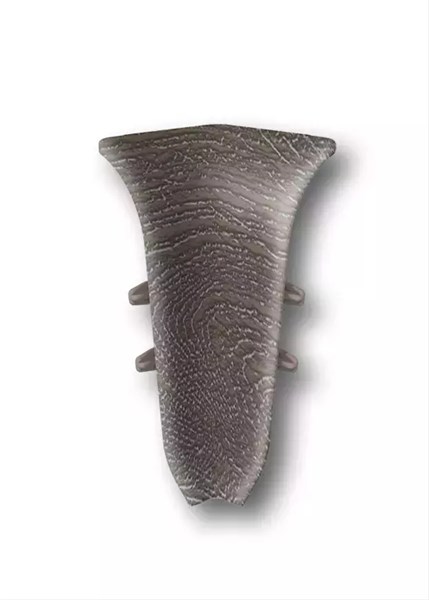 Внутренний угол для плинтуса 70мм "Идеал Классик" 209 Дуб мореный ideal_70_22