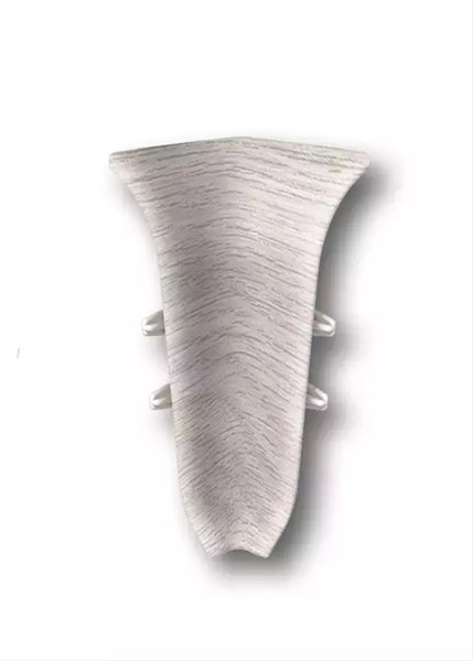 Внутренний угол для плинтуса 70мм "Идеал Классик" 251 Ясень ideal_70_57