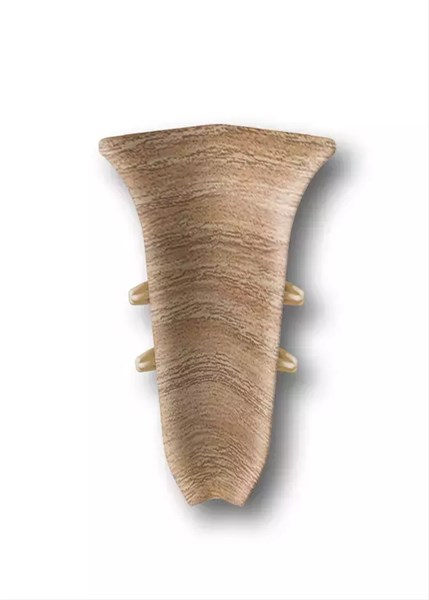 Внутренний угол для плинтуса 85мм "Идеал Классик" 206 Дуб коньячный ideal_85_7