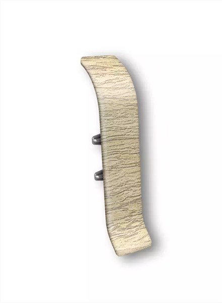 Соединитель для плинтуса 85мм "Идеал Классик" 213 Дуб северный ideal_85_74