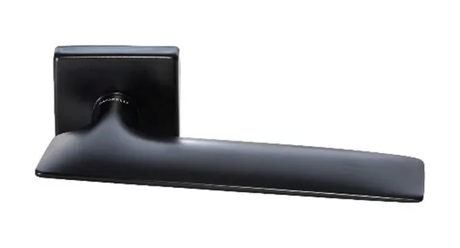 Ручки дверная GALACTIC S5 NERO Цвет - черный "soft-touch" GALACTIC S5 NERO-ST