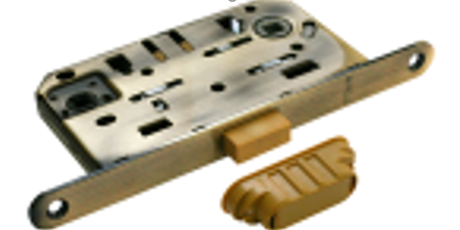 Защёлка магнитная сантехническая M1895 АВ Цвет - бронза M1895 АВ