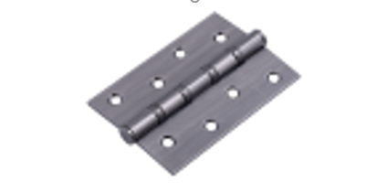 Петля MORELLI стальная универсальная MS 100X70X2.5-4BB GR Цвет - графит MS 100X70X2.5-4BB GR