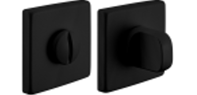 Завертка сантехническая Morelli Luxury LUX-WC-S5 NERO Цвет - Черный "soft-touch" LUX-WC S5 NERO-ST