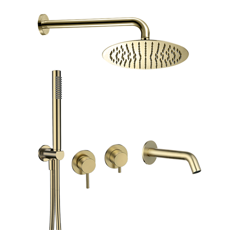 AQM8408CR Набор для комплектации ванны с изливом AQM8408CR