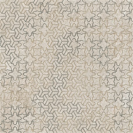 Керамогранит Vitra Quarstone Декор Пэчворк 600х600 (1,8*57,6) K951843R