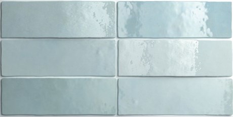 Плитка керамическая настенная 24468 ARTISAN Aqua 6,5х20 см ( коробка 38 шт.) Equipe 24468