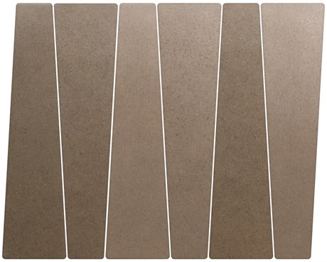 Гранит керамический 32458 BAMBOO Chocolate 5,6х22,4 см Equipe 32458