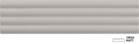 Плитка керамическая настенная 28527 COSTA NOVA ONDA Grey Matt 5x20 см Equipe 28527
