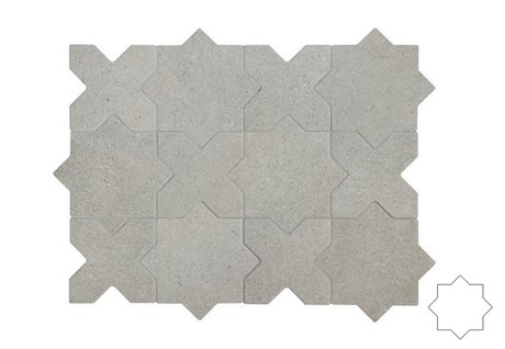 Гранит керамический 32726 ELDA STAR GREY 16,8x16,8 см Equipe 32726