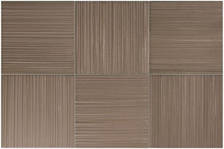 Плитка керамическая настенная 32698 HIKARI Brown DECOR 10х10 см Equipe 32698
