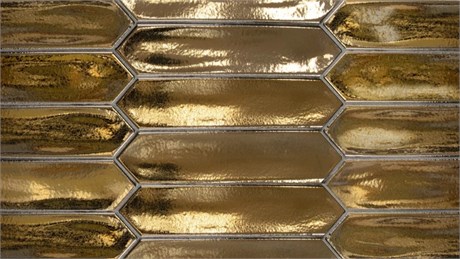 Плитка керамическая настенная 27491 LANSE Gold 5х25 см Equipe 27491