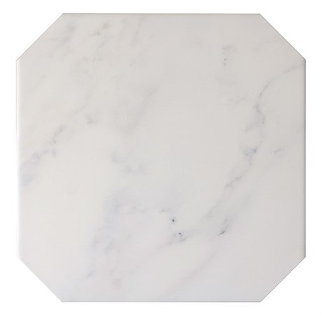 Гранит керамический 21010 OCTAGON MARMOL Blanco 20х20 см Equipe 21010