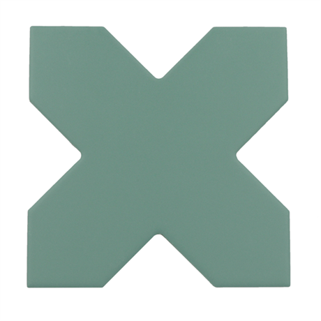 Гранит керамический 30621 PORTO CROSS Pickle Green 12x12х0,9 см Equipe 30621