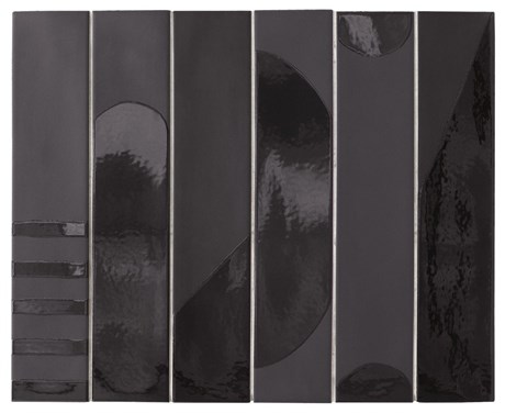 Керамогранит 30174 WADI DECOR Noir 6x30 см Equipe 30174