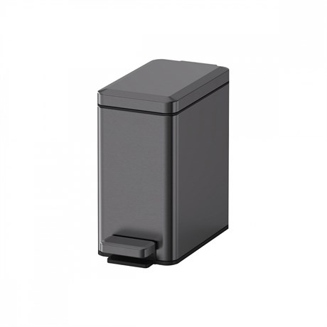 Мусорное ведро Raglo R361.606.09 с педалью для открывания, графит R361.606.09