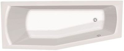 Nika 160*70 L Асимметричная акриловая ванна C-bath (Польша) CBA00401L - фото 13778