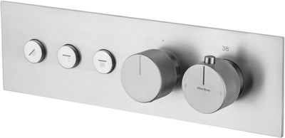 Смеситель для ванны Allen Brau Liberty 5.33003-BN (с внутренней частью) никель браш 5.33003-BN - фото 14206