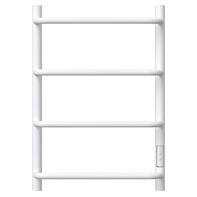 Полотенцесушитель электрический Point Ника PN08846W П4 400x600 диммер справа, белый PN08846W - фото 28188