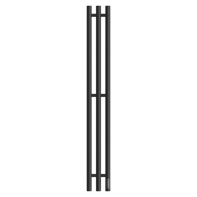 Полотенцесушитель электрический Point Деметра PN12822B П3 120x1200 диммер справа, черный PN12822B - фото 28443