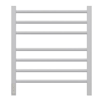 Полотенцесушитель электрический Point Веста PN70756W П7 500x600, диммер слева, белый PN70756W - фото 28687