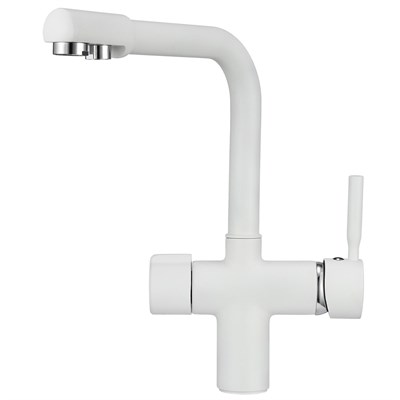 Смеситель для кухни Point PN3104W белый PN3104W - фото 29820