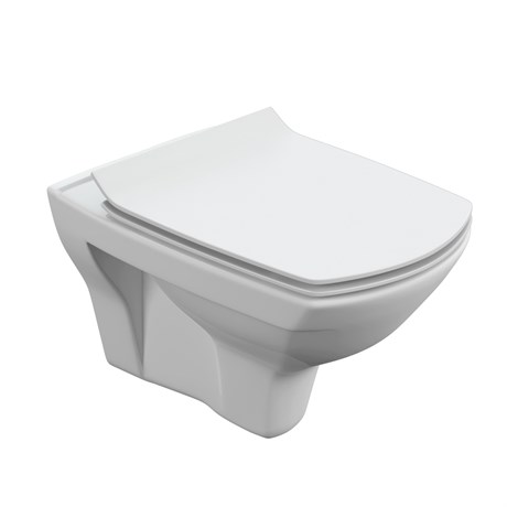 Подвесной унитаз CARINA XL Clean On DPL EO slim MZ-CARINA-XL-COn-S-DL-E - фото 47069