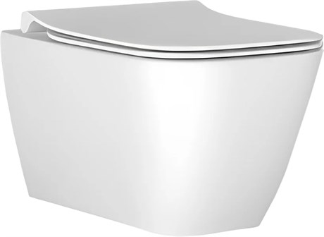 T533001 Ideal Standard i.life B Подвесной безободковый унитаз с технологией RimLS+, глубокий смыв, + крепеж WW966066 + сиденье T500301 T533001 - фото 58301