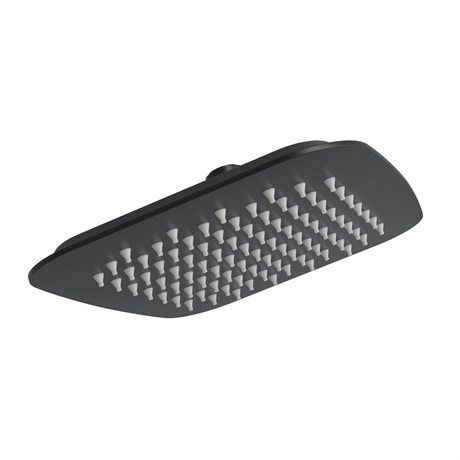 Верхний душ BERGES VENTAS O BLACK 30x20 см, черный матовый 074006 - фото 59040