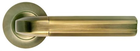 Ручка дверная MH-11 MAB/AB Цвет - бронза/античная бронза MH-11 MAB/AB - фото 60015