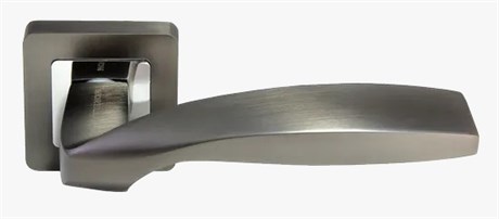 Ручка дверная MH-45 GR/CP-S55 Цвет - графит/хром MH-45 GR/CP-S55 - фото 60063