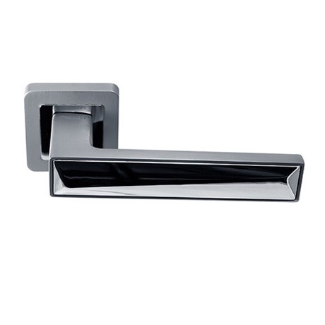 PAL-128-RS SC/PC Ручка дверная, матовый хром/полированный хром PAL-128-RS SC/PC - фото 61120