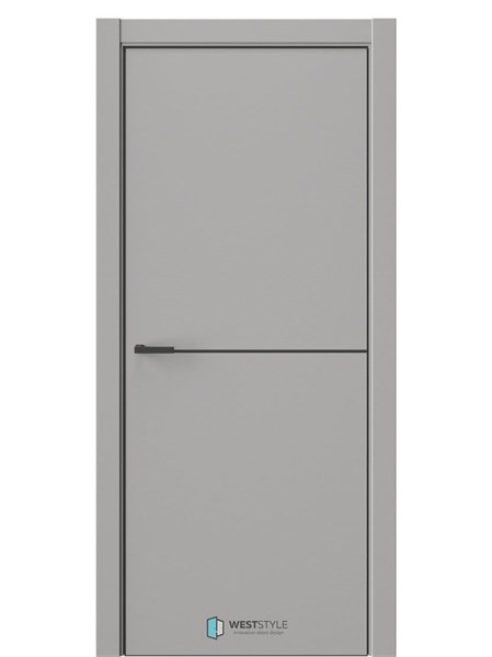 Полотно глухое In39 900х2000 Макиато кромка черн. с 4-х сторон WS/DKS/In39КП/900/2000/кр.черн/Макиато - фото 67330